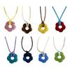 Ausgehöhlter Blumen-Choker Schöner Dopamin-Halschmuck für lässige und formelle Anlässe