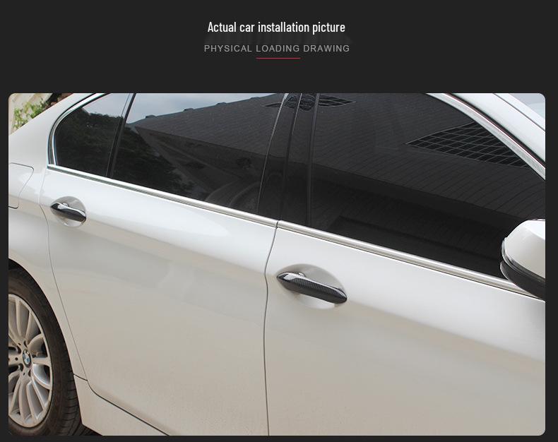 Carbon Fiber Door Handle Decorative Accessories for BMW 5, 6, 7 Series (F10, F01)