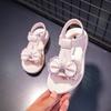 New Summer Korean Style Girls Princess Sandals, Open-toe Soft Sole Kids Sandals for Girls