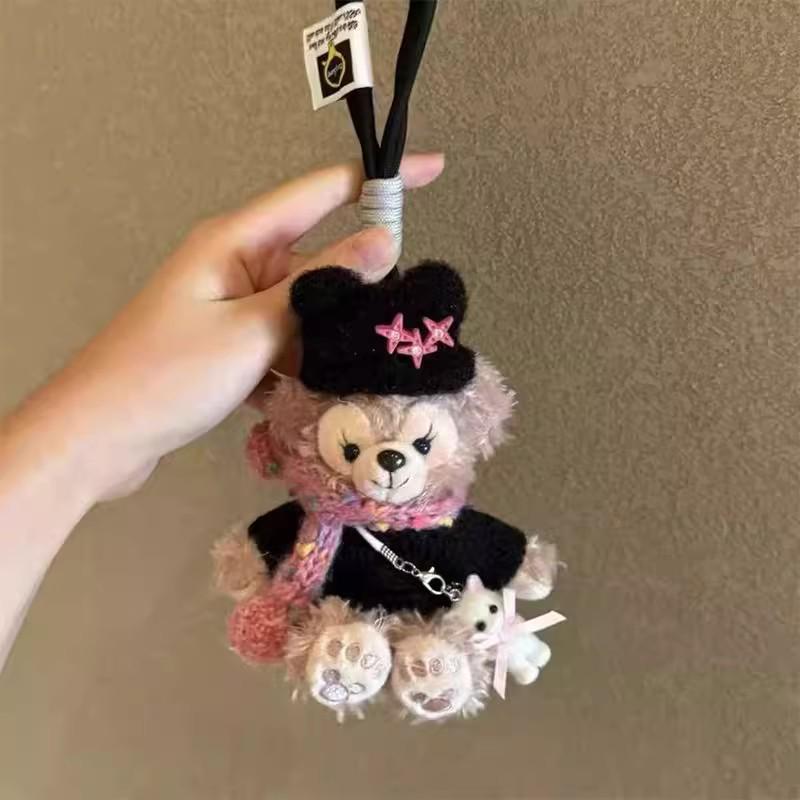 

Плюшевый кулон-кукла «Розовое личико» Брауни: Милый подвесной аксессуар в подарок