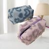 {MAX-66} Plush Makeup Bags Soft Travel Cosmetic Storage Bag Portable Love Print Organizer Pencil Case Cute Clutch Pouch