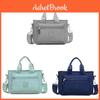 Small Nylon Crossbody Bag With Multiple Compartments For Casual Daily Use