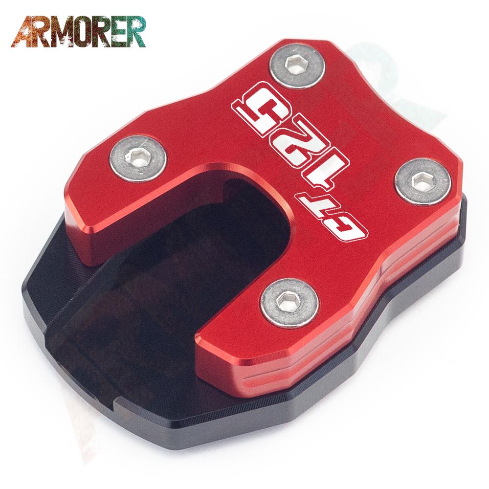 Kickstand Foot Side Stand Extension Pad Support Plate Enlarge Stand Motorcycle Accessories For HONDA CT125/ Hunter Cub -