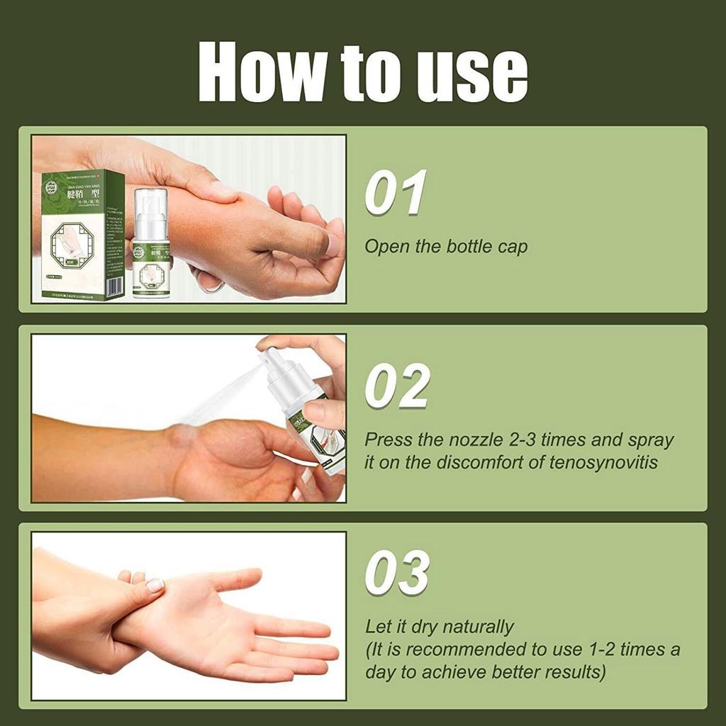 Joint Swelling Pain Relief Spray Natural Herbals Fast Acting Feet Spray for Joint Protection Discomfort Treatment