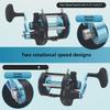 Kemalong Double Speed Metal Sea Fishing Reel - Anti-Seawater Drum Wheel
