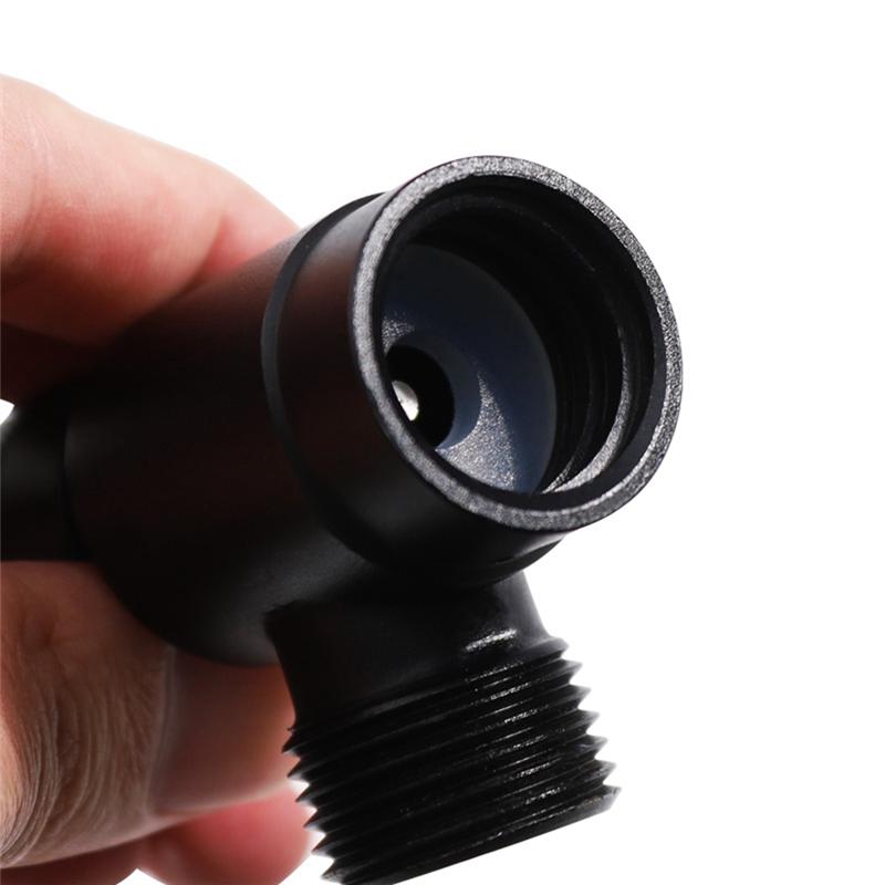 Adattatore Cilindro CO2 A20F-Nero Regolatore Fusto Birra Fai-da-te TR21.4 A W21.8, Accessori Serbatoio CO2 Per Produttore Soda Mach