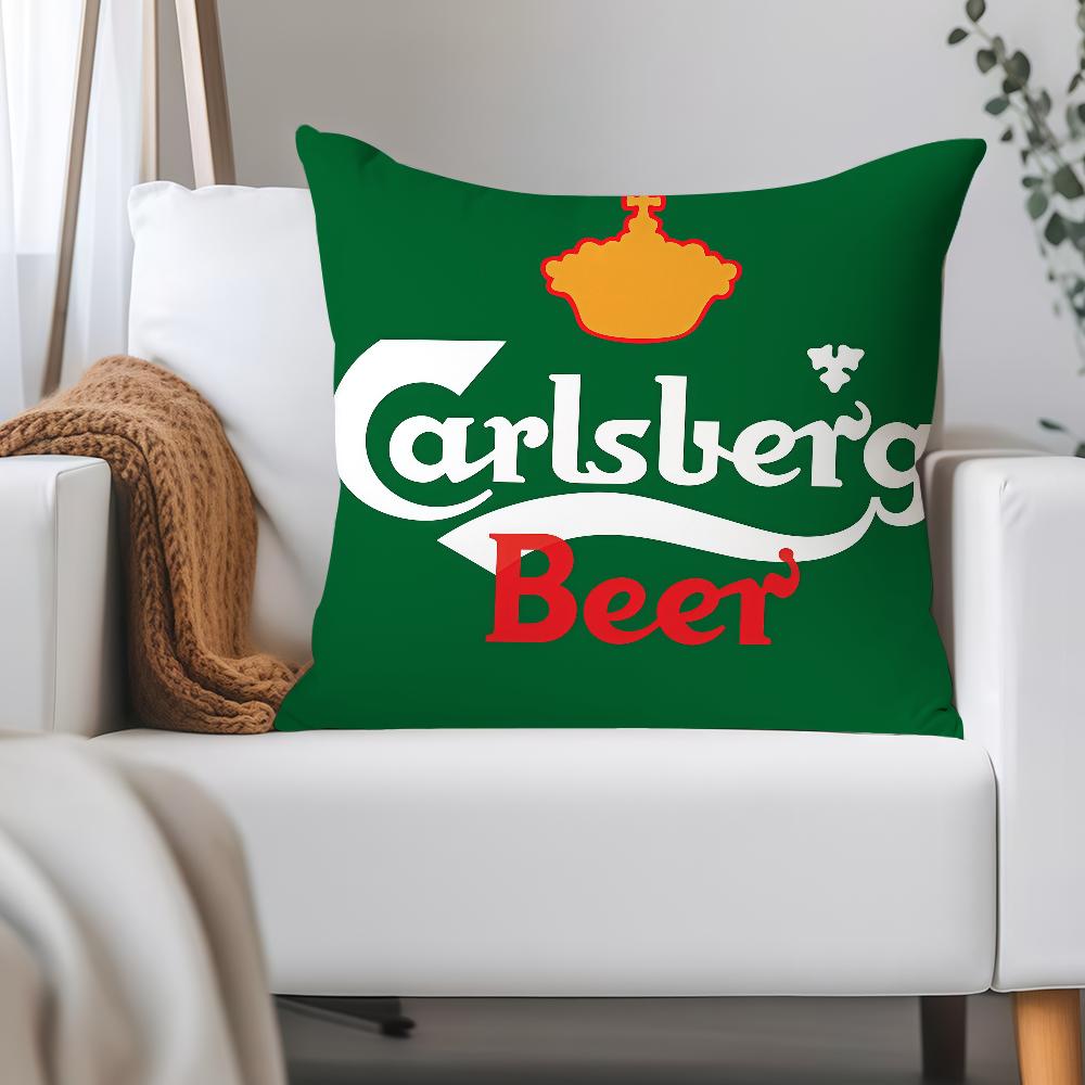 Fashion G-Carlsberg G-Group Pillow Case Applicable Space For Guest Rooms Interiors Cars Office House Decoration
