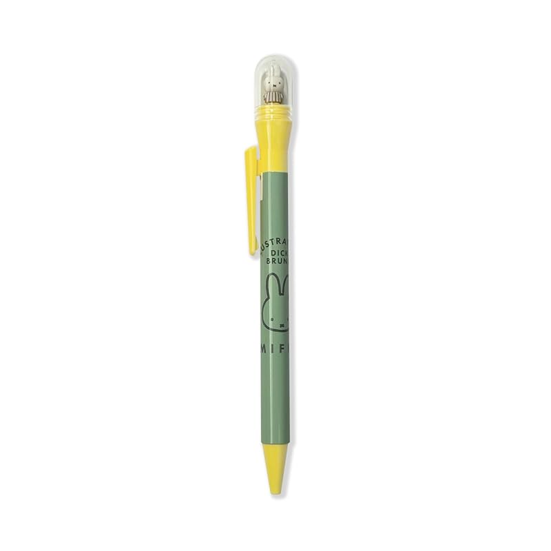 

square miffy oil ballpoint pen 0.7 Kururin ballpoint pen yellow BS24-15