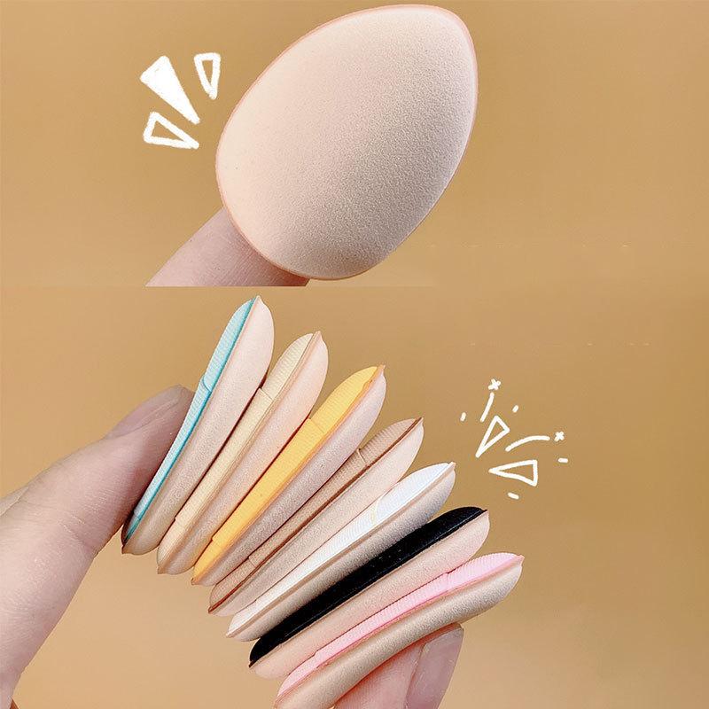 3/10Pcs Mini Size Finger Puff Set Makeup Sponge Concealer Foundation Detail Puff