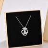 Graduation of Class 14K Gold Plated Mortarboard Cap Pendant Necklace Memorial Jewelry Gift for Women Friend Daughter Gift