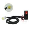 2x Motorcycle Switches Horn Button Turn Signal Electric Fog Lamp Light Start Handlebar Controller Switch for 300cc 600cc