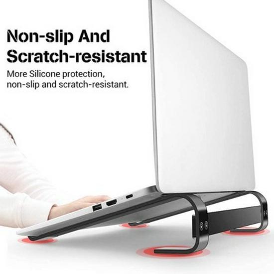 Portable Aluminum Laptop Stand with Cooling Support