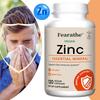 Zinc Supplements Boost the Immune System and Promote Overall Health. 120 Vegetarian Capsules.