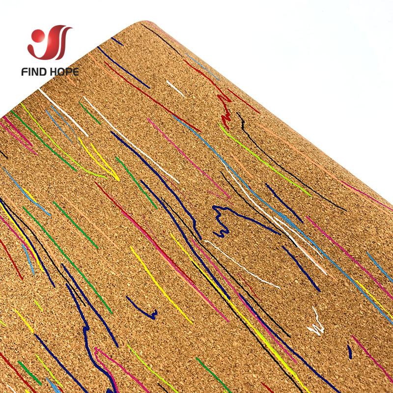 20x30/120cm Glitter Natural Cork Wood Leather Fabric Printed Colored Bow Craft Bag Shoes Sewing DIY Decor