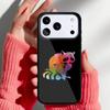 Raccoon Art Phone Case for iPhone 17 Air 16e 15 14 13 Pro Max Back Cover for 12 11 Pro Coque