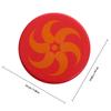 Educational Flying Disc Safe Flying Disc Toy for Kids Playing 1Pcs Red