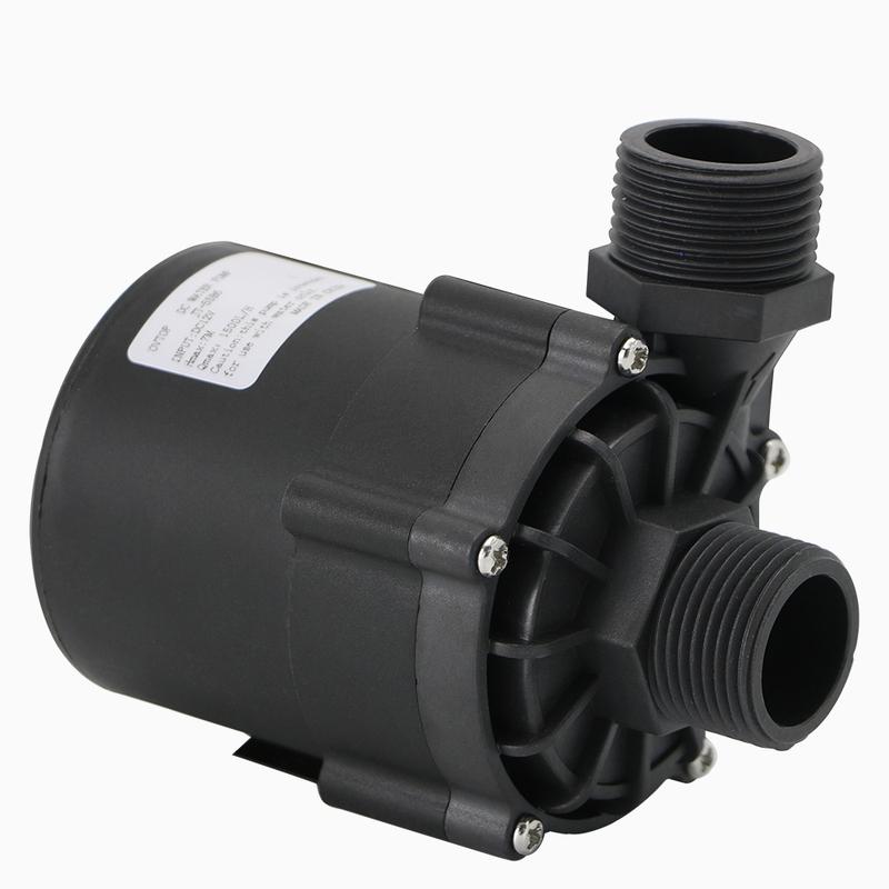 JT-55B6 DC12V 24V 7M 1500L/H Solar bürstenloser Motor Wasserzirkulation Wasserpumpe