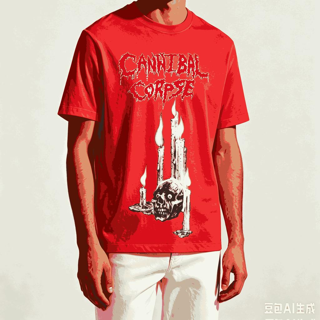 Cannibal Corpse Of The Dark For Fan Gift Tshirt Unisex Unisex Harajuku Oversized Unisex Short Sleeve Streetwear High Quality Soft
