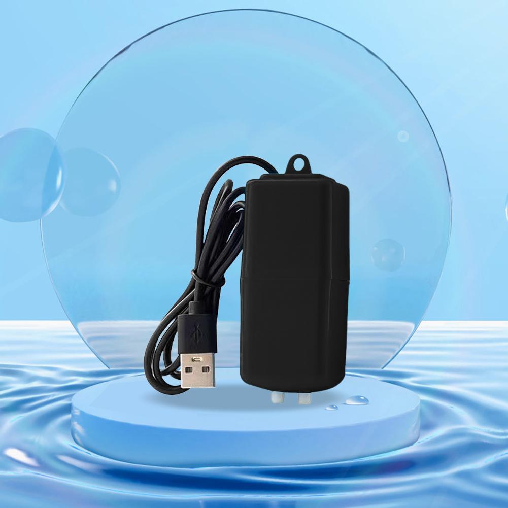 Fish Tank Oxygen Pump USB Aquarium Oxygen Air Pump Fish Tank Silent Air Compressor Aerator Portable Fish Tank Accessories
