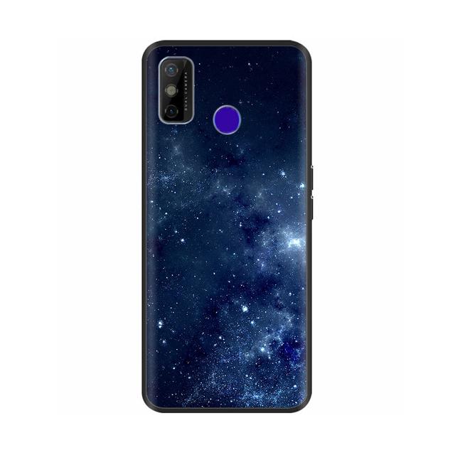 Pentru Tecno Spark 6 Go Husă pentru telefon Husa din silicon moale de desene animate pentru Tecno Spark 6 Go Spark6 Go Negru Tpu Bara de protecție drăguță de desene animate