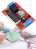 LED Digital Timming Relay DC5V/12V/24V Time-Delayed Trigger Timing Switch Relays Board Adjustable for Motor Control