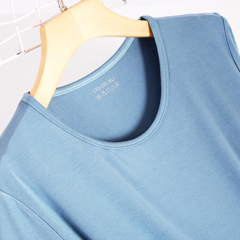 Women's Summer Modal Short Sleeve & Shorts Ice Silk Pajama Set - Breathable Casual Wear