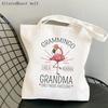 Frauen Shopper Tasche Flamingo Art Level Of Flamingos in Gold Tasche Harajuku Shopping Canvas Shopper Tasche Mädchen Tote Schulter Lady Bag