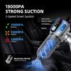 High Capacity Rechargeable Wireless Car Vacuum With Rotational Airflows Cyclonic System Quick Charge 3Hrs Deep Cleaning
