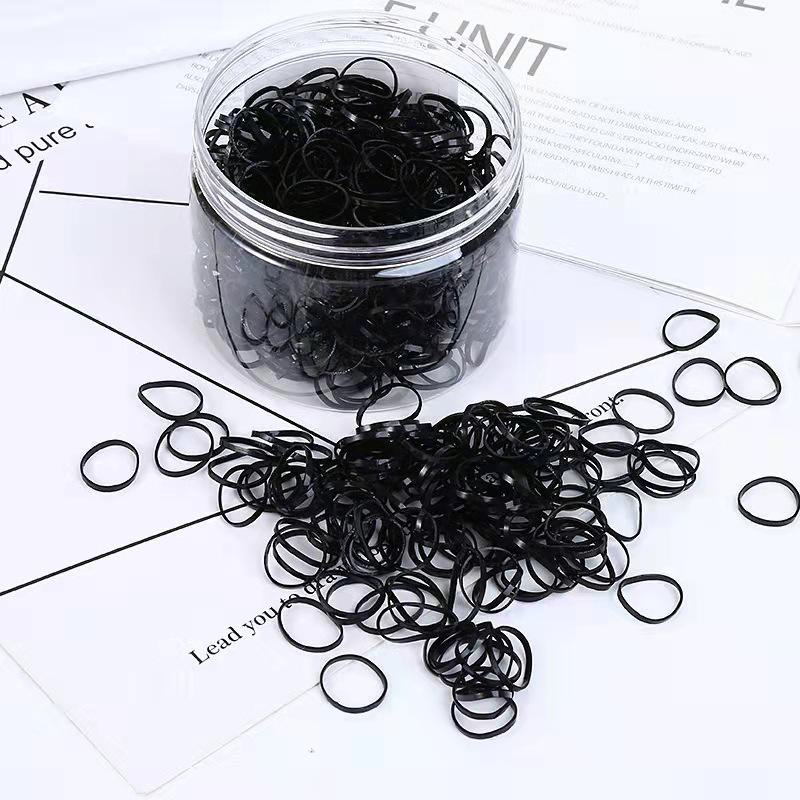 

Одноразовые резинки для волос для девочек и младенцев, прочная фиксация, бережное отношение к волосам, красочные аксессуары для волос.