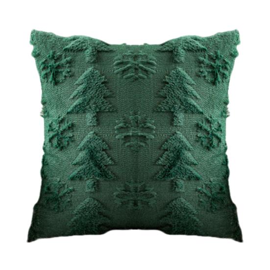 

Рождественская плюшевая наволочка 18x18 дюймов, декоративная наволочка для диванной подушки, зимняя наволочка для дивана, кушетки, спальни, гостиной, праздничный декор J