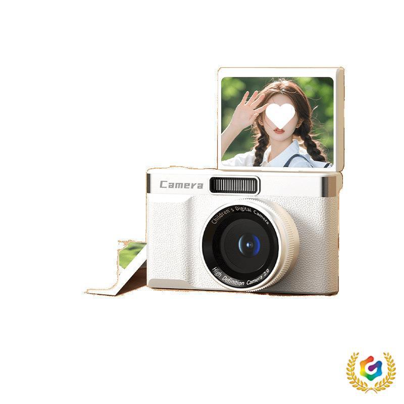 100MP Dual-Lens Retro Digital Camera for Students - Affordable High-Definition Photography