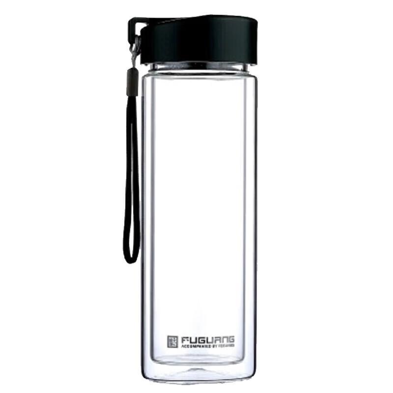 FUGUANG G1311 Double-Layer Portable Glass Cup