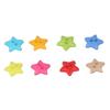 200Pcs Star Buttons Colorful Unique Design Cute Small Decorative Buttons for Sewing Decoration DIY Crafts