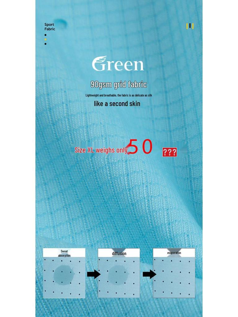 Marathon Schnelltrocknendes Mesh-Shirt für Männer & Frauen - Leichte Sportweste für Laufen & Trailtraining