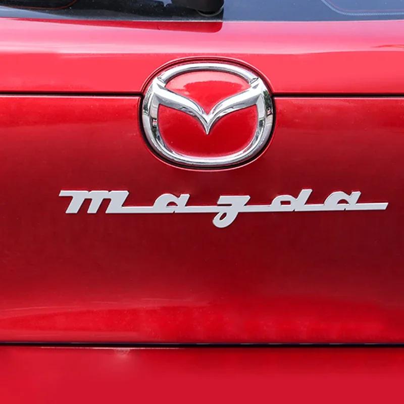 Car Stickers Decals for Mazda 3 6 5 CX3 CX5 MX3 CX4 CX9 CX7 RX8 Atenza Axela Protege Speed6 Rear Trunk Emblem Badge Accessories h5