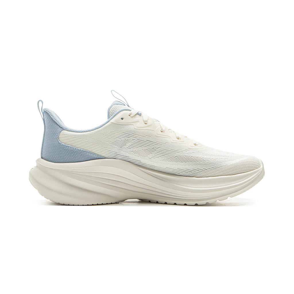 New LiNing Light Breeze Low Top Casual Running Shoes Women's White Blue ARSV108-5