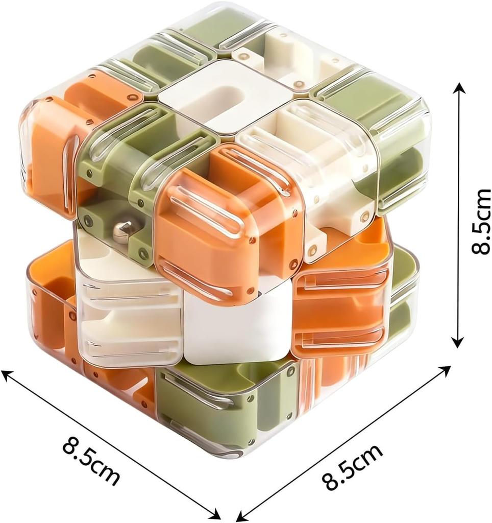 Non-Toxic Maze Magic Cube Stress Relief Toy Infinity Cube Portable Educational Toys Decompress Relax Toys For Adult Kids Autism Adhd Gift