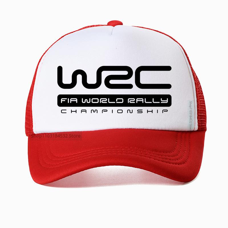 WRC World Rally Championship baseball cap outdoor sports Rally Car Racing hat Summer mesh breathable caps