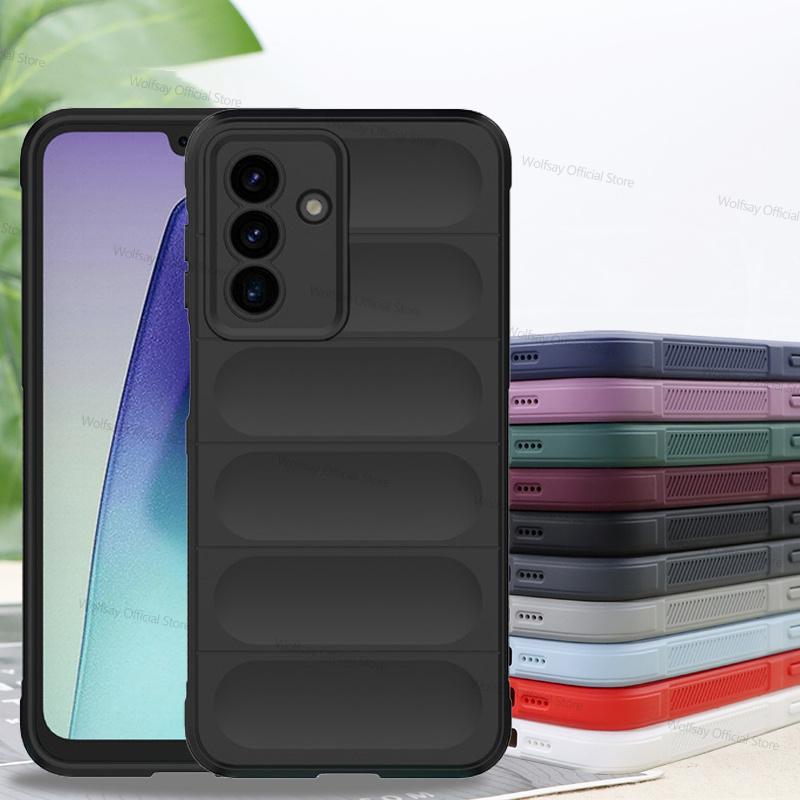 For Samsung Galaxy A17 5G Case Samsung Galaxy A17 5G Cover Anti-Slip Silicone Shockproof Protective Phone Cover Galaxy A17 5G