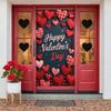 Romantic Banner Pink Welcome Display Party Backdrop Rose Decoration Event Background For Valentine's Day Party Housewarming