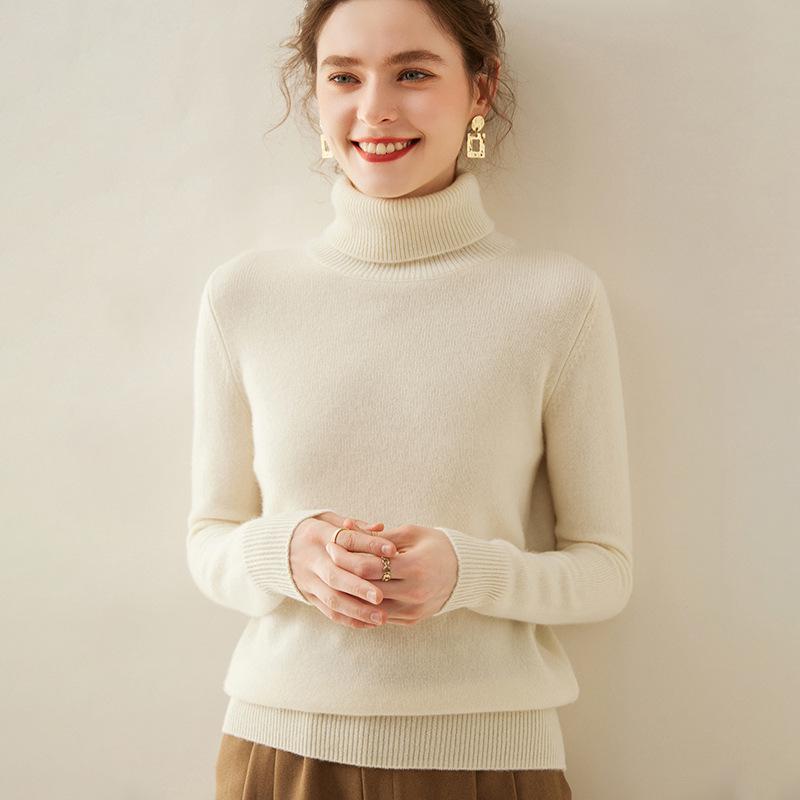 Plus Size Women's Thick Cashmere Raglan Sleeve Sweater