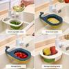 Anti-leakage Sink Whale Drain Basket Foldable Filter Basket New Kitchen Strainer  Kitchen Use