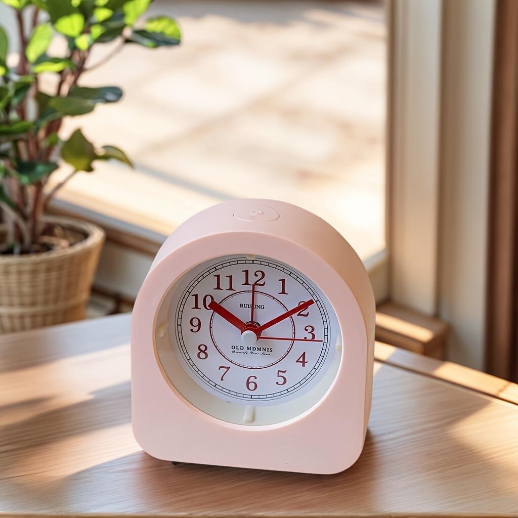Student Simple Alarm Clock Fashionable Silent Creative Bedroom Clock Children's Special Luminous Bedside Personalized Wake Up Clock