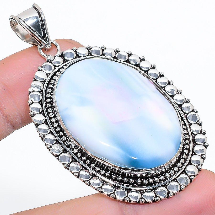 

Подвеска Owyhee с опалом и драгоценным камнем ручной работы в этническом стиле 2,36 дюйма VR-4139