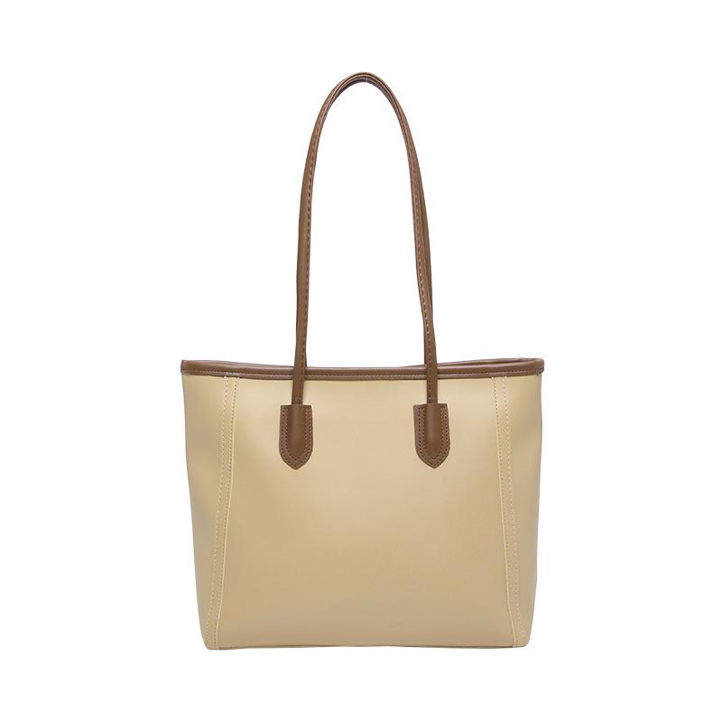 Retro large-capacity bag women's bag 2025 autumn new trendy versatile tote bag large-capacity shoulder commuter bag