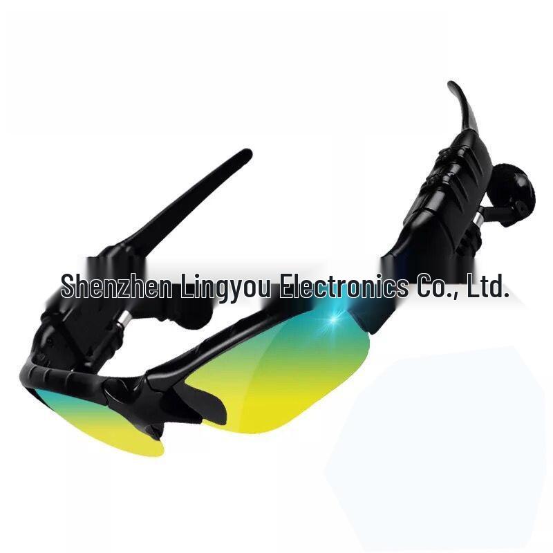 Bluetooth 5.4 Smart Music Sunglasses - Upgraded Stereo Audio for Music and Calls.