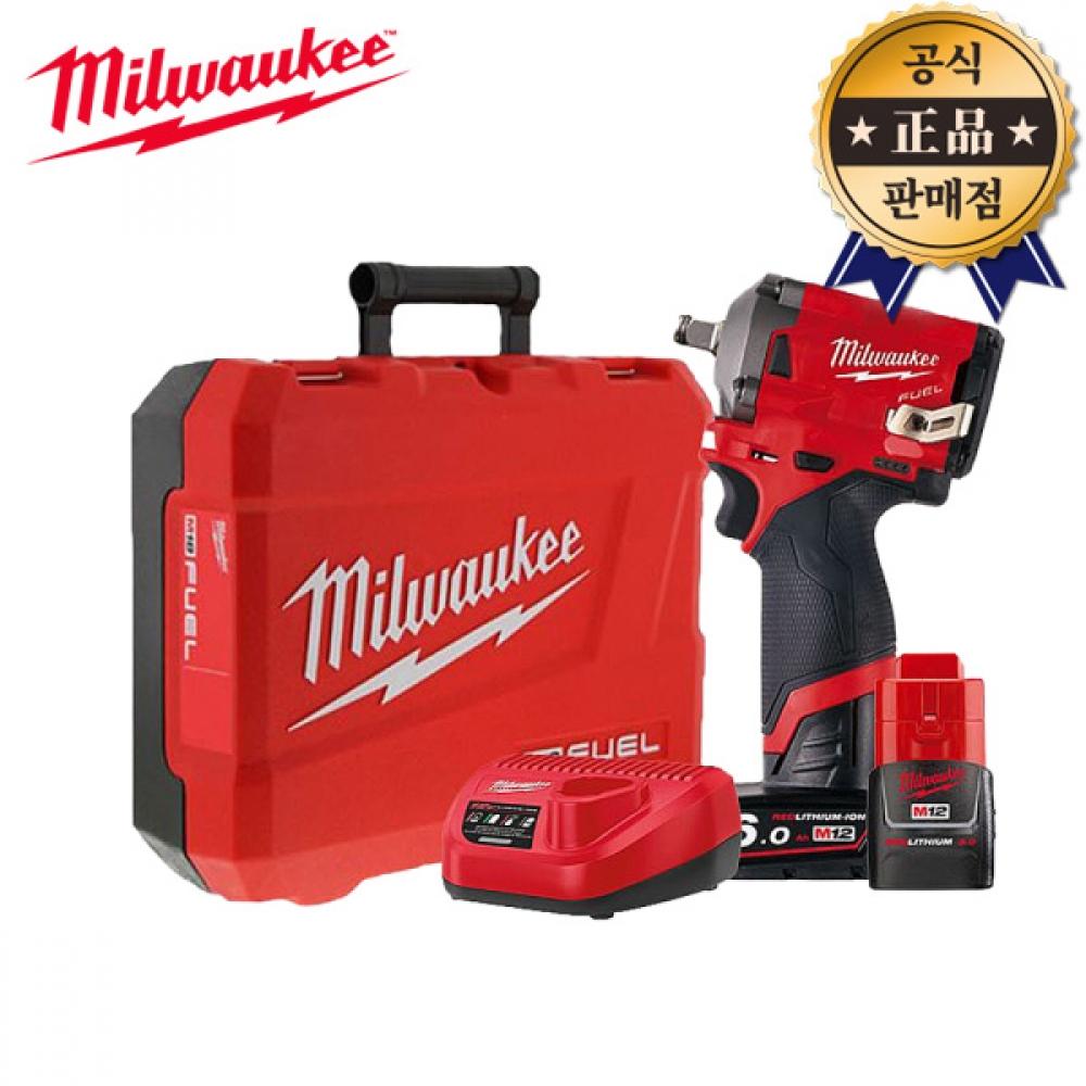 

Milwaukee Milwaukee M12 FIWF12 632C 6,0 Ач+3,0 Ач перезаряжаемый ударный гайковерт M12 CIW 402C последующие действия 2 аккумулятора, бесщеточный ударный гайковерт 12 В
