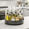 Large Capacity Condiment Storage Rack Round Seasoning Storage Holder  for Kitchen