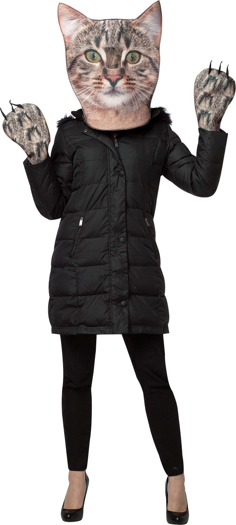 

Костюм Взрослый Голова Кошки Лапы Костюм Взрослый Голова Кошки Лапы Хэллоуин и Один Размер и Один Размер