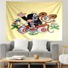 Krtek Print Tapestry, Backdrop, Easy Setup, Ideal for Bedroom, Office & Living Room, with Aesthetic Wall Hanging Decor.